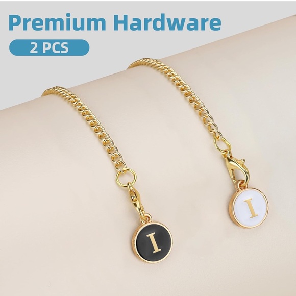 NWT Letter I Charms Accessories for Stanley Cup, 2Pcs Personalized Initail - Picture 5 of 6